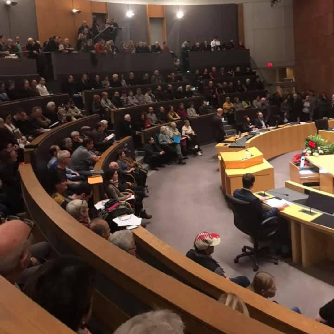 City Hall Zoning Meeting
