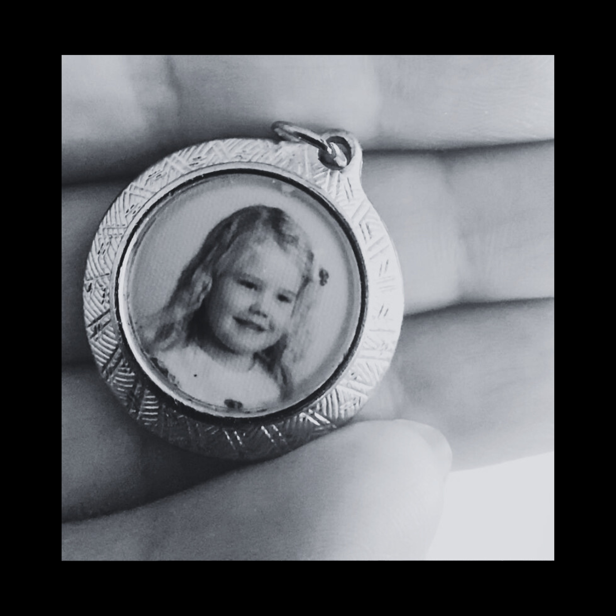 My father's keychain locket. 